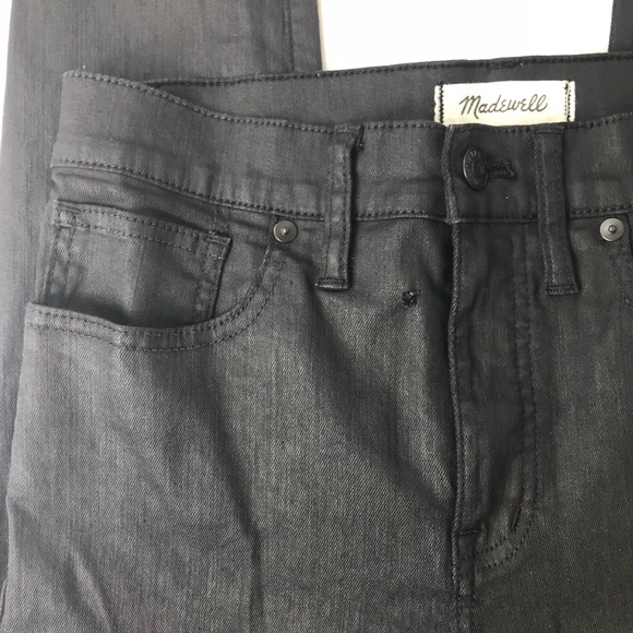 Madewell 9” High Rise Coated Skinny Jeans - Picture 4 of 7